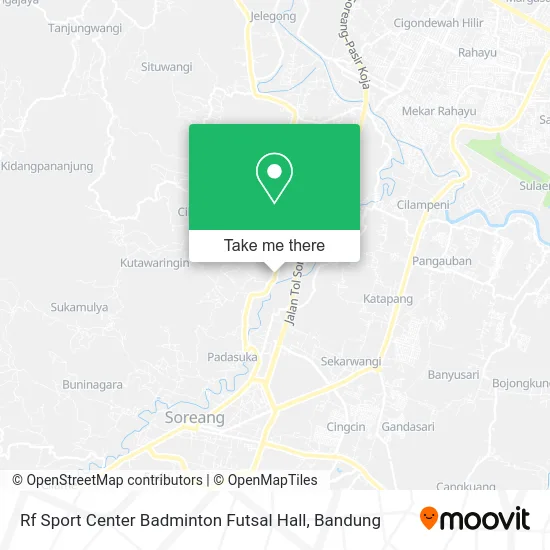 Rf Sport Center Badminton Futsal Hall map