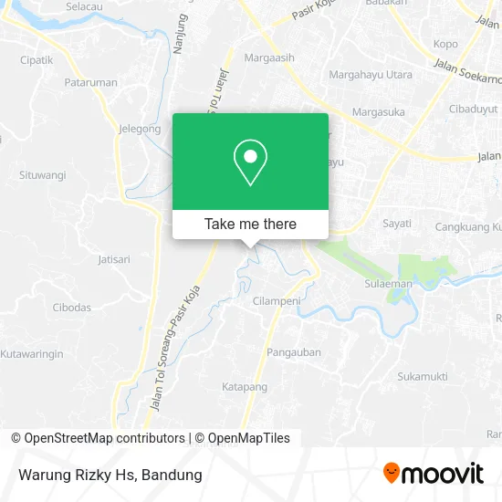 Warung Rizky Hs map