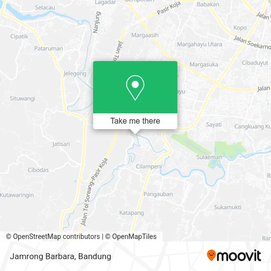 Jamrong Barbara map