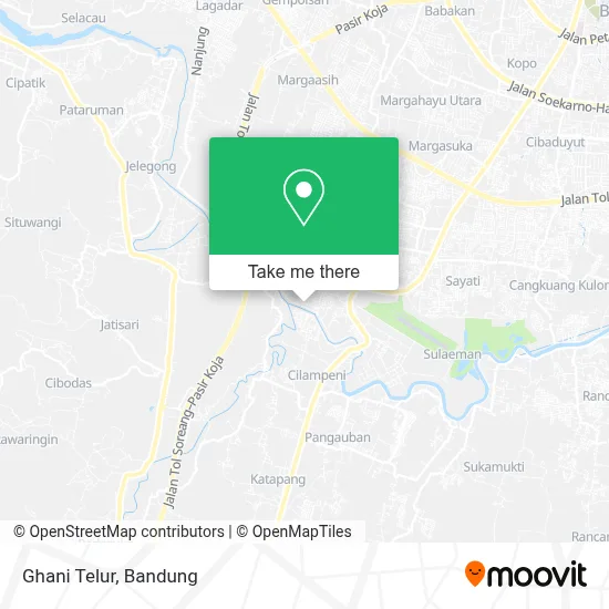 Ghani Telur map