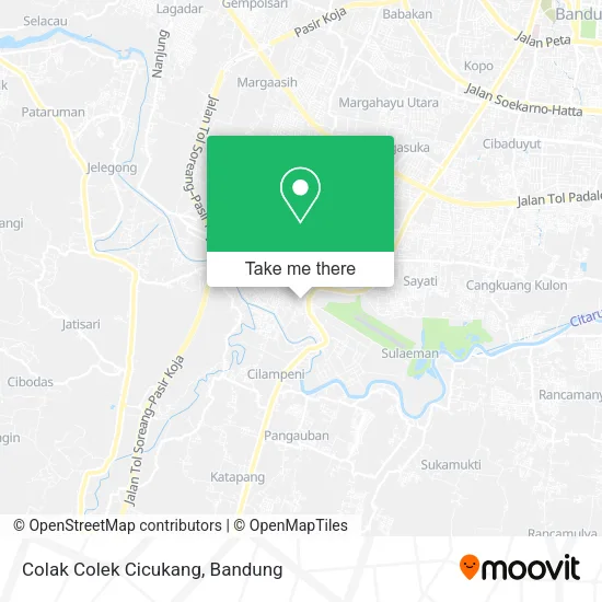 Colak Colek Cicukang map