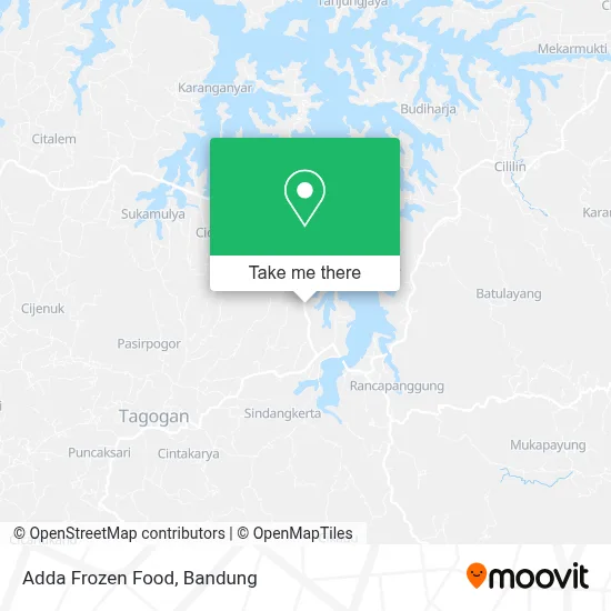 Adda Frozen Food map