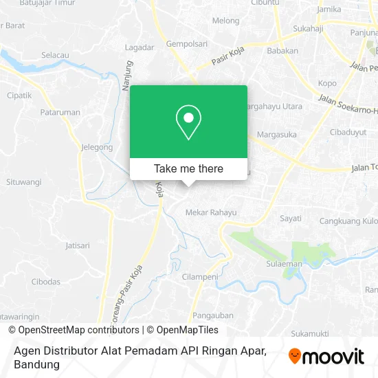 Agen Distributor Alat Pemadam API Ringan Apar map