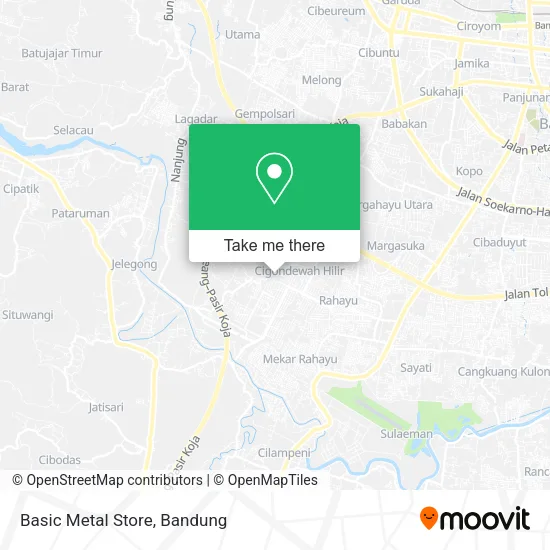 Basic Metal Store map