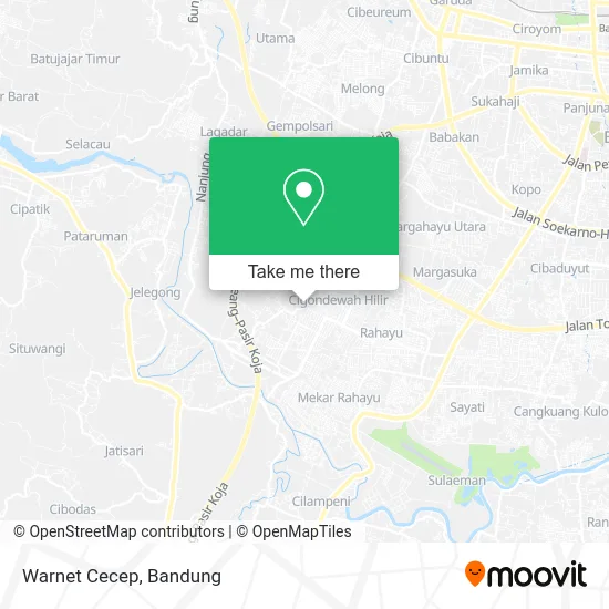 Warnet Cecep map