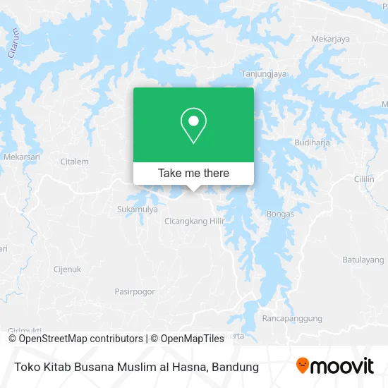 Toko Kitab Busana Muslim al Hasna map