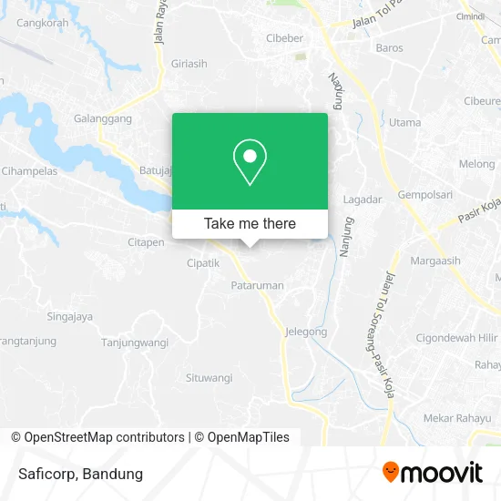 Saficorp map