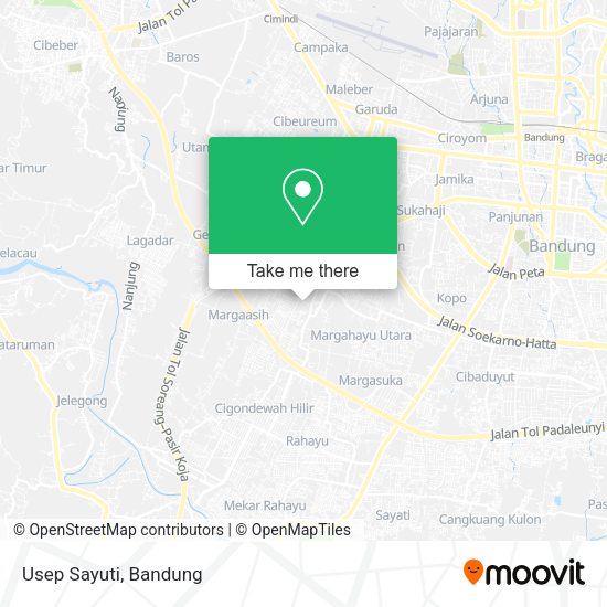 Usep Sayuti map