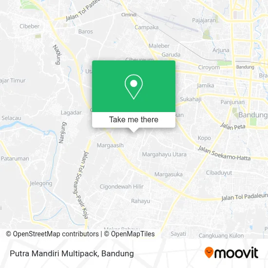 Putra Mandiri Multipack map