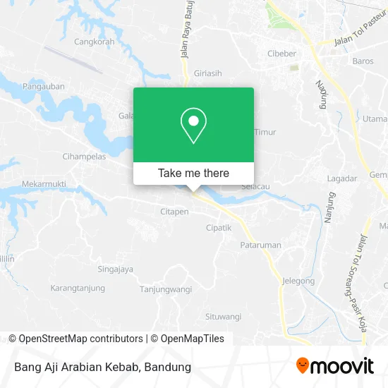 Bang Aji Arabian Kebab map