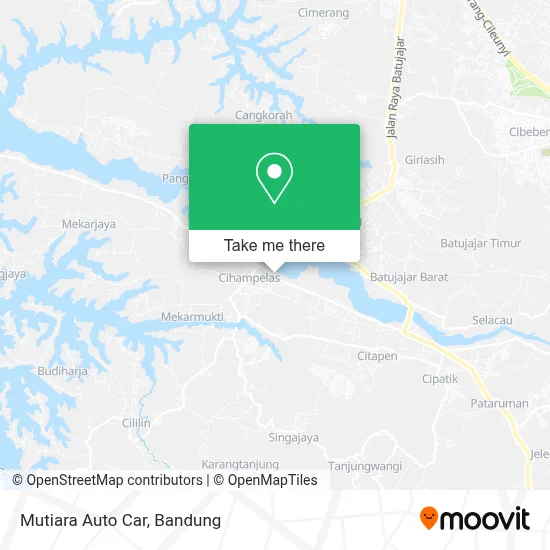 Mutiara Auto Car map