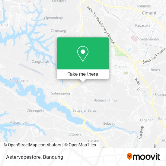 Astervapestore map