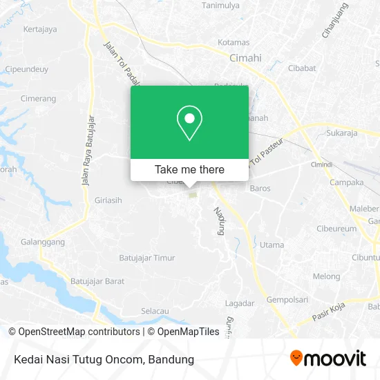 Kedai Nasi Tutug Oncom map