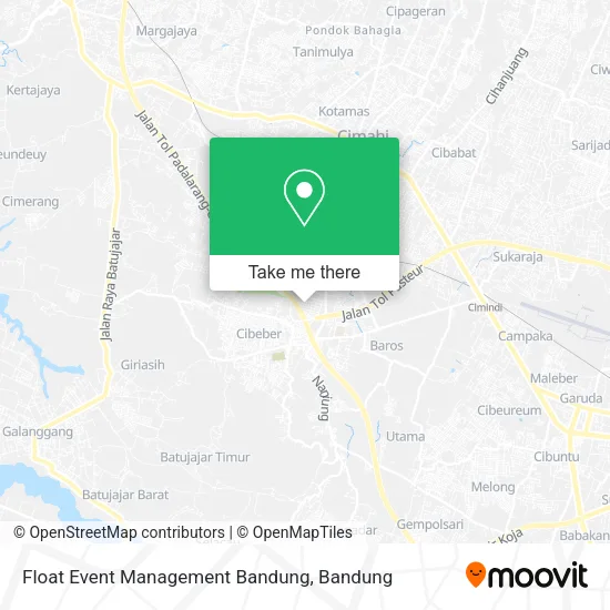 Float Event Management Bandung map