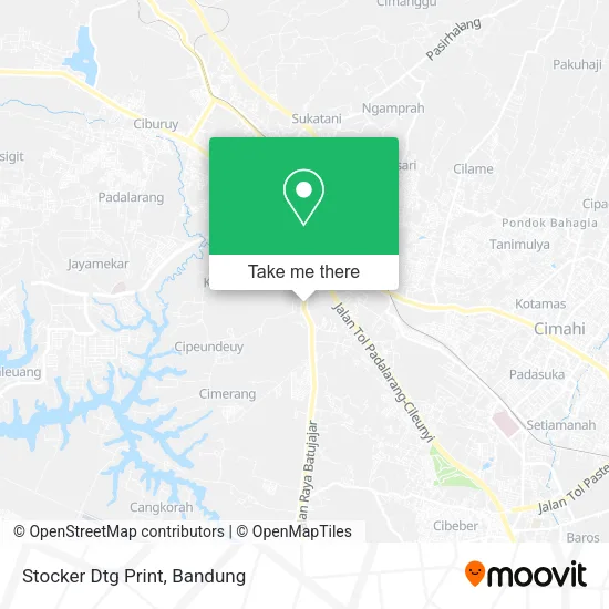 Stocker Dtg Print map