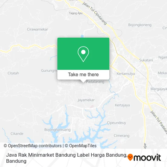 Java Rak Minimarket Bandung Label Harga Bandung map