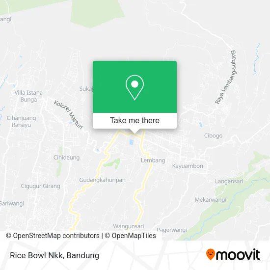 Rice Bowl Nkk map