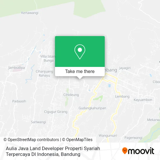 Aulia Java Land Developer Properti Syariah Terpercaya DI Indonesia map