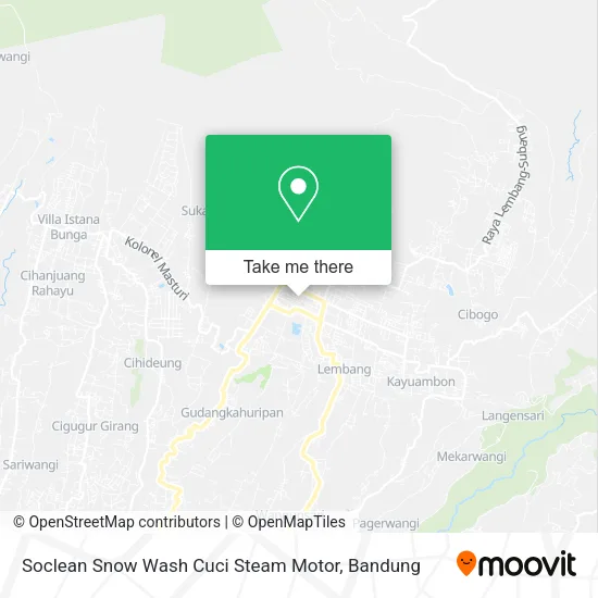 Soclean Snow Wash Cuci Steam Motor map