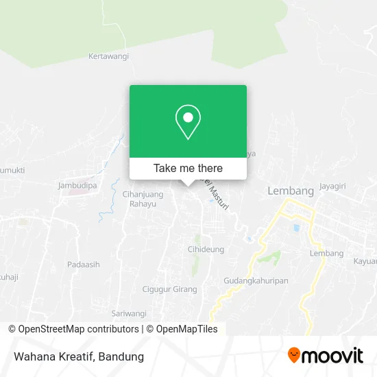 Wahana Kreatif map