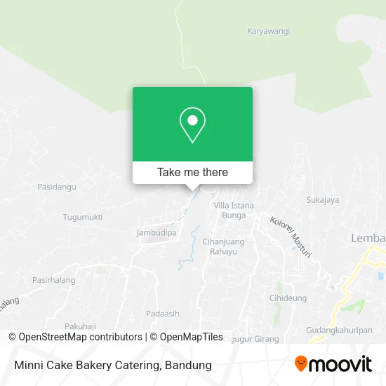 Minni Cake Bakery Catering map