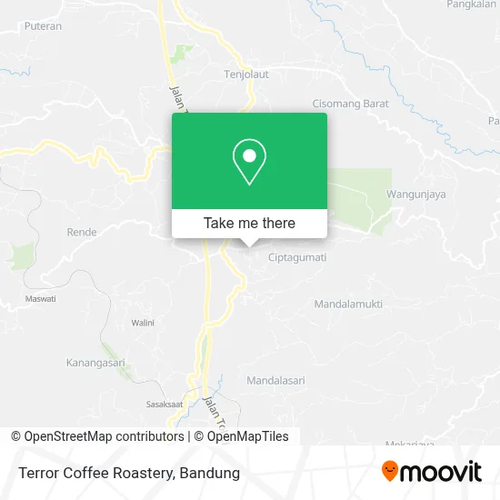 Terror Coffee Roastery map