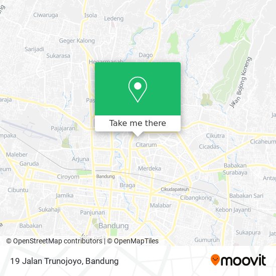 19 Jalan Trunojoyo map