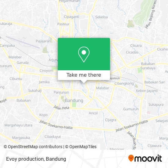 Evoy production map