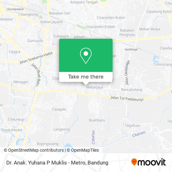 Dr. Anak. Yuhana P Muklis - Metro map