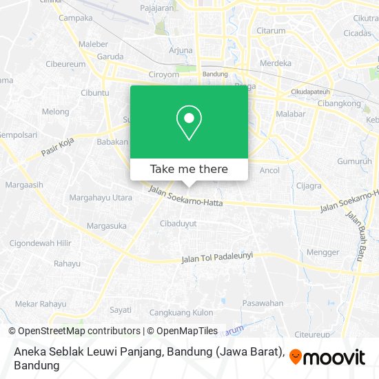 Aneka Seblak Leuwi Panjang, Bandung (Jawa Barat) map