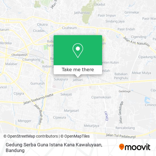 Gedung Serba Guna Istana Kana Kawaluyaan map