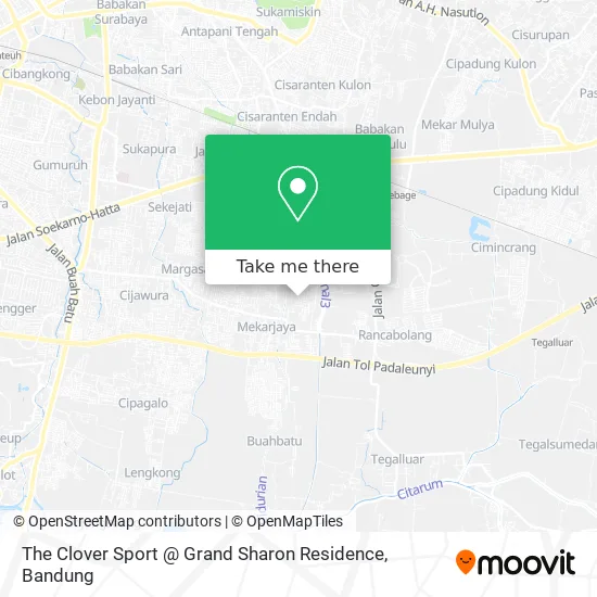 The Clover Sport @ Grand Sharon Residence map