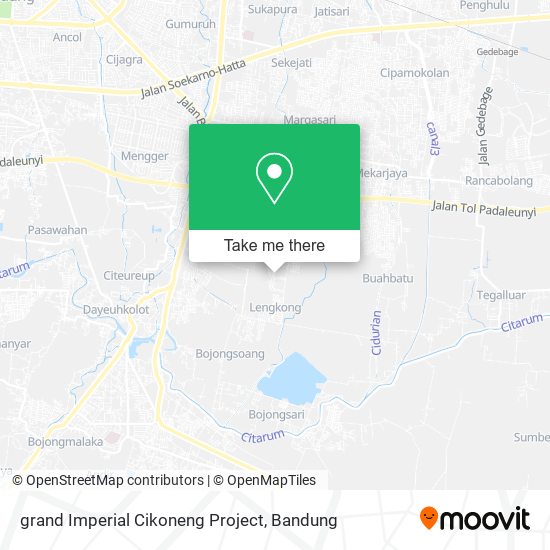 grand Imperial Cikoneng Project map