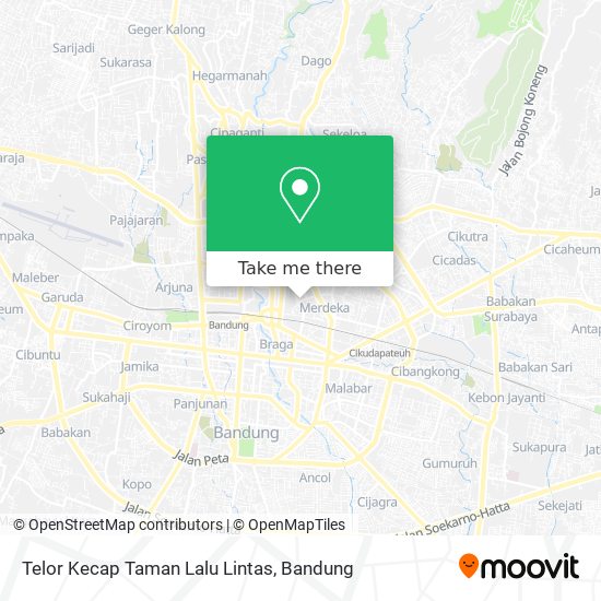 Telor Kecap Taman Lalu Lintas map