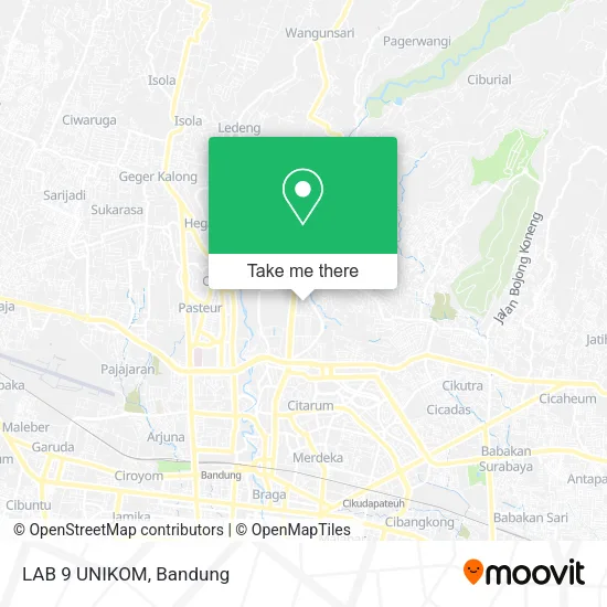 LAB 9 UNIKOM map
