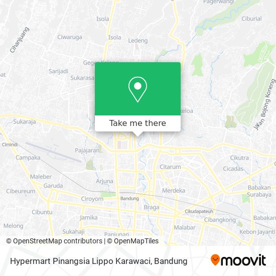 Hypermart Pinangsia Lippo Karawaci map