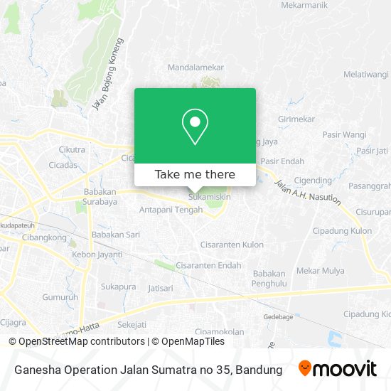 Ganesha Operation Jalan Sumatra no 35 map