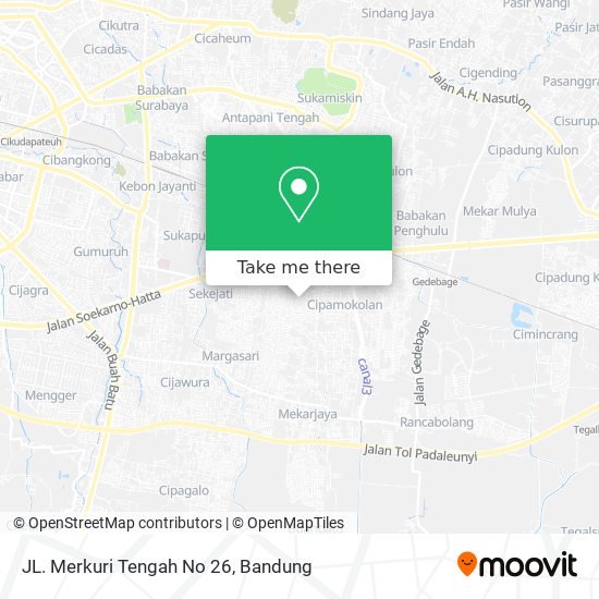 JL. Merkuri Tengah No 26 map