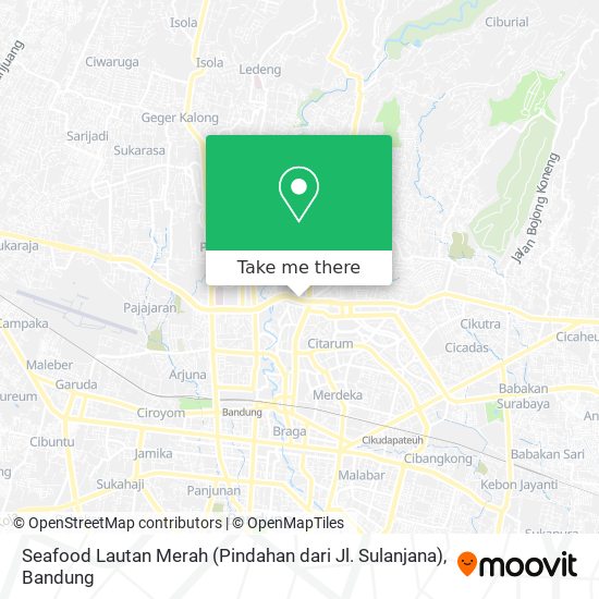 Seafood Lautan Merah (Pindahan dari Jl. Sulanjana) map