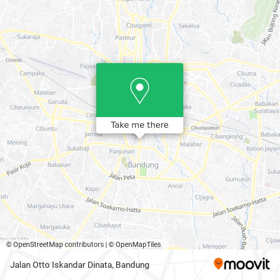 Jalan Otto Iskandar Dinata map