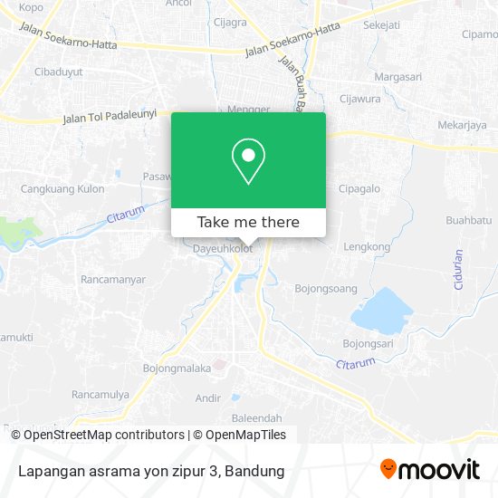 Lapangan asrama yon zipur 3 map