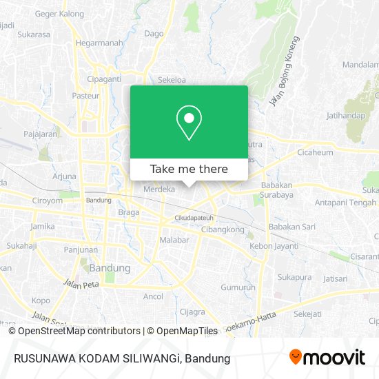 RUSUNAWA KODAM SILIWANGi map