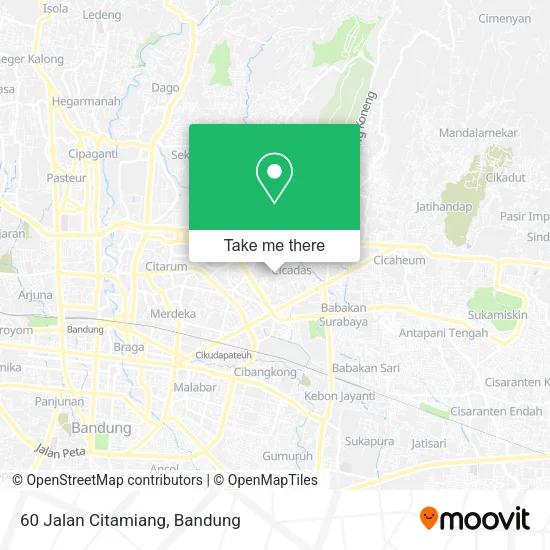 60 Jalan Citamiang map