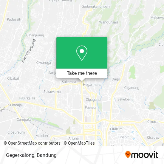 Gegerkalong map