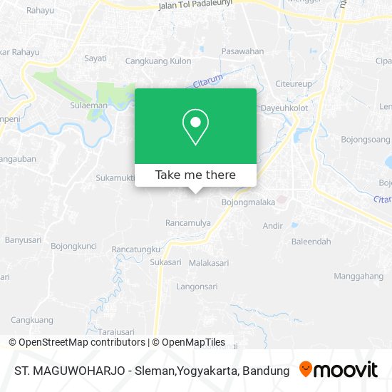 ST. MAGUWOHARJO - Sleman,Yogyakarta map