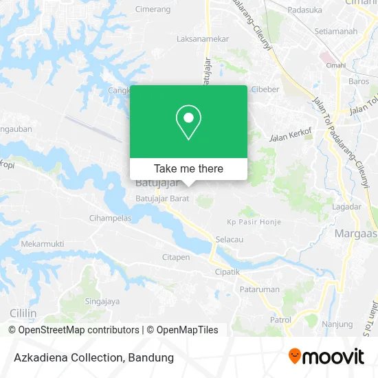 Azkadiena Collection map
