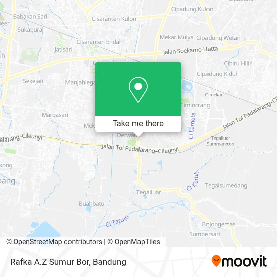 Rafka A.Z Sumur Bor map