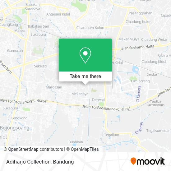Adiharjo Collection map