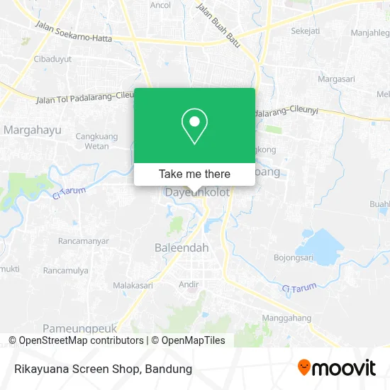 Rikayuana Screen Shop map