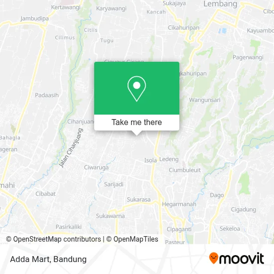 Adda Mart map
